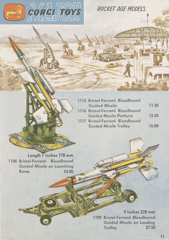 Corgi Toys catalog 1959