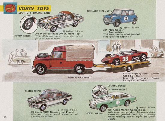 Corgi Toys Katalog 1965