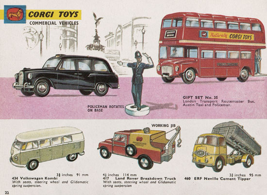 Corgi Toys Katalog 1965