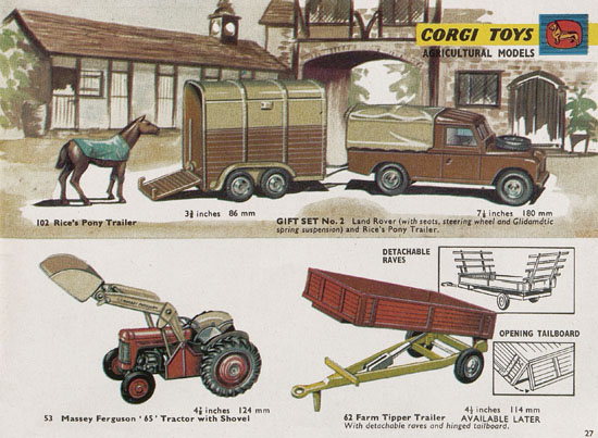 Corgi Toys Katalog 1965