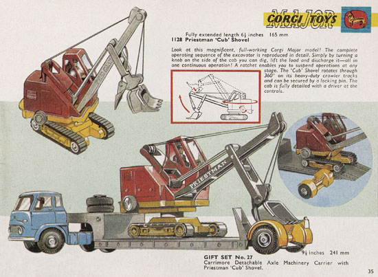 Corgi Toys Katalog 1965