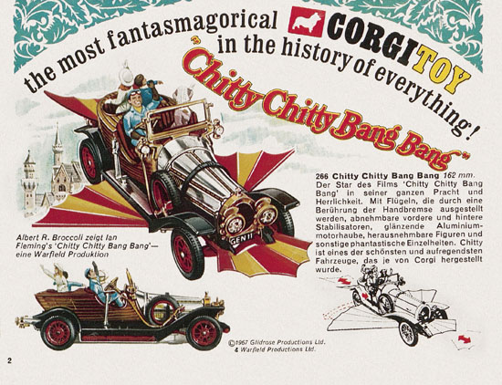 Corgi Toys Katalog 1969