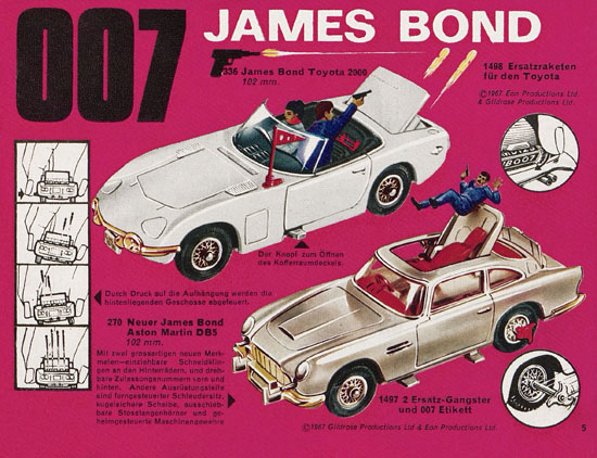 Corgi Toys Katalog 1969