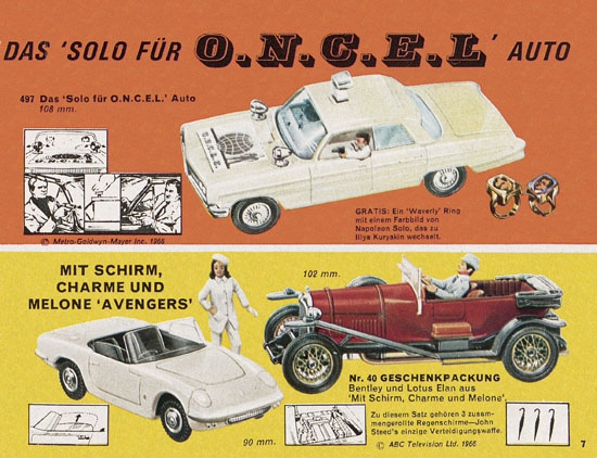 Corgi Toys Katalog 1969