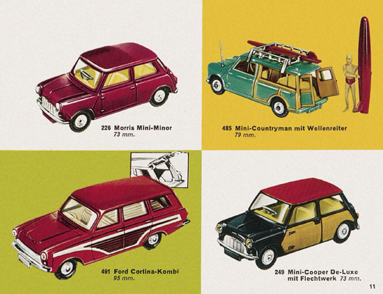 Corgi Toys Katalog 1969