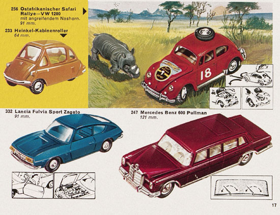 Corgi Toys Katalog 1969