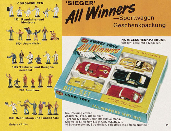 Corgi Toys Katalog 1969