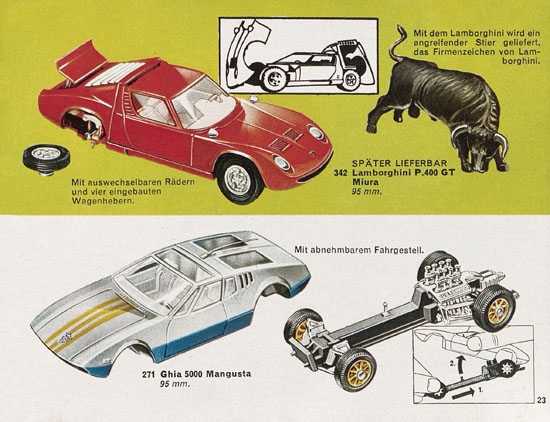 Corgi Toys Katalog 1969