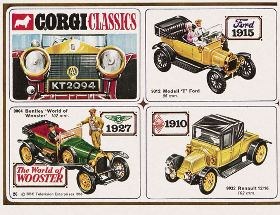 Corgi Toys Katalog 1969