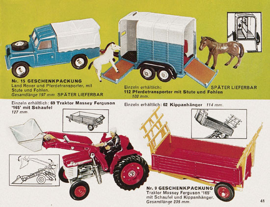 Corgi Toys Katalog 1969