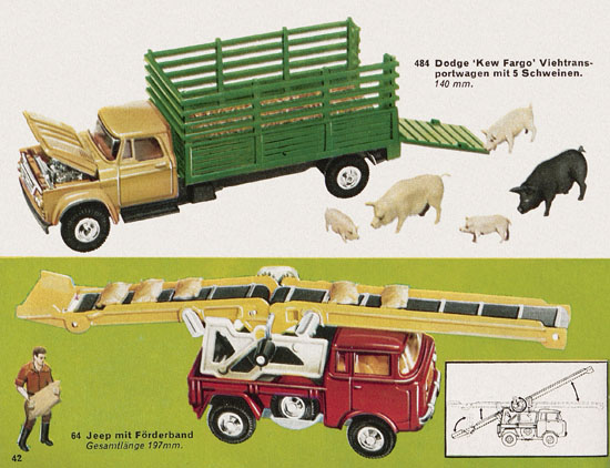 Corgi Toys Katalog 1969