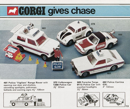 Corgi Toys Katalog 1973