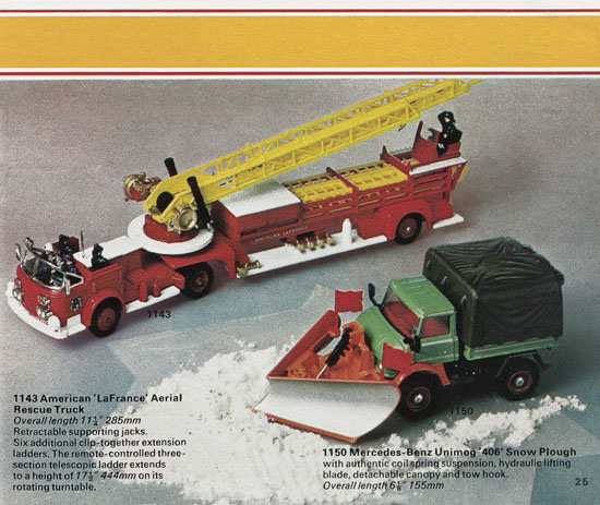 Corgi Toys Katalog 1973