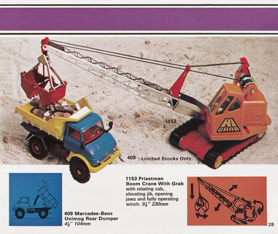 Corgi Toys Katalog 1973