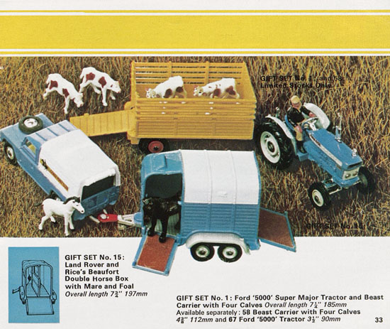 Corgi Toys Katalog 1973