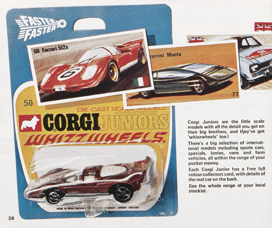 Corgi Toys Katalog 1973