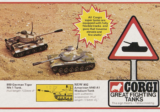 Seite 3 Corgi Toys Katalog 1974