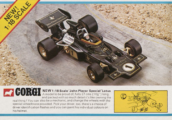 Seite 4 Corgi Toys Katalog 1974