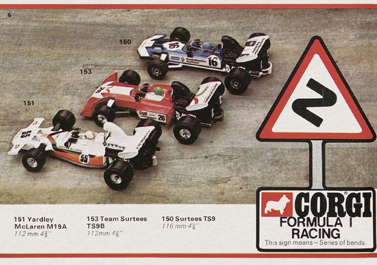 Seite 6 Corgi Toys Katalog 1974