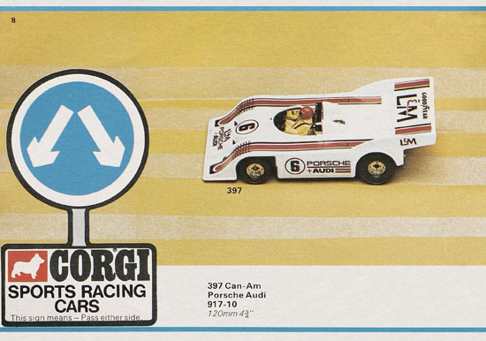 Seite 8 Corgi Toys Katalog 1974