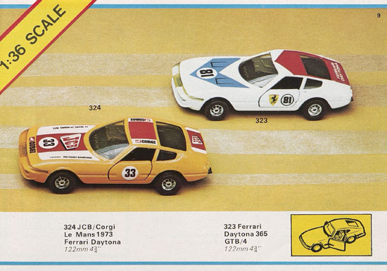 Corgi Toys Katalog 1974