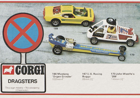 Seite 11 Corgi Toys Katalog 1974