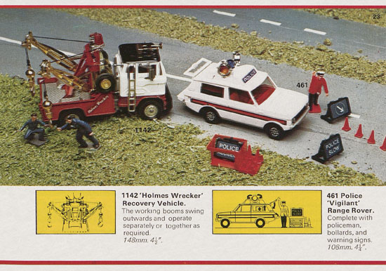 Seite 23 Corgi Toys Katalog 1974