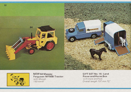 Seite 32 Corgi Toys Katalog 1974