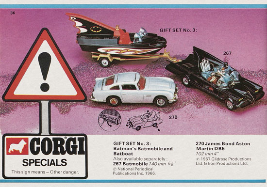 Seite 36 Corgi Toys Katalog 1974
