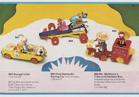 Seite 37 Corgi Toys Katalog 1974
