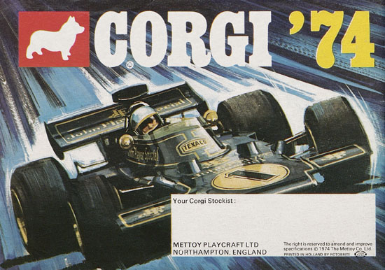 Seite 40 Corgi Toys Katalog 1974
