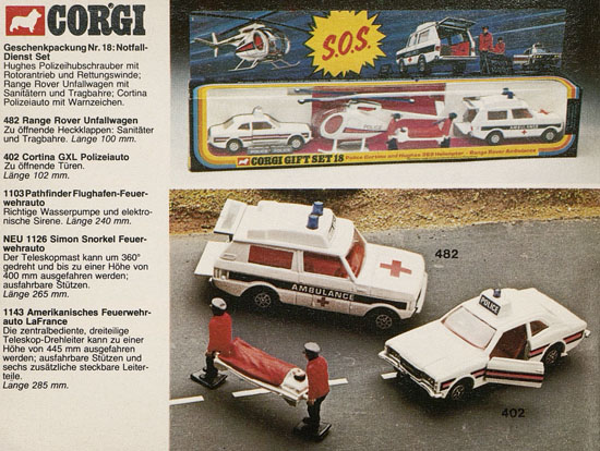 Corgi Toys Katalog 1977