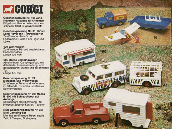 Corgi Toys Katalog 1977