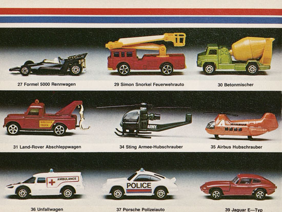 Corgi Toys Katalog 1977