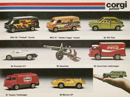 Corgi Toys Katalog 1977