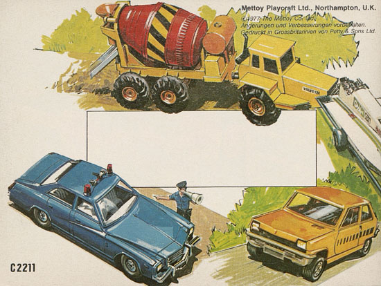 Corgi Toys Katalog 1977