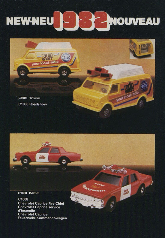 Corgi Toys Katalog 1982