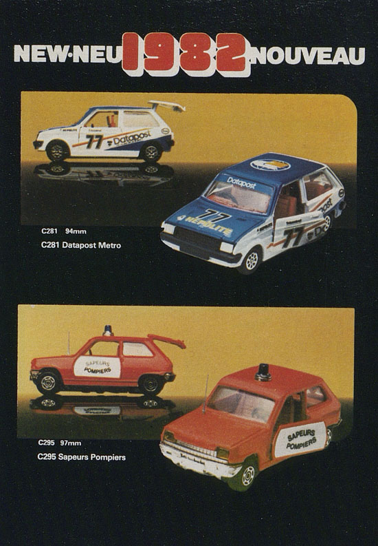 Corgi Toys Katalog 1982