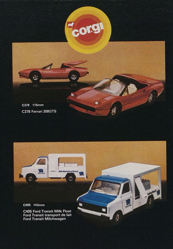 Corgi Toys Katalog 1982