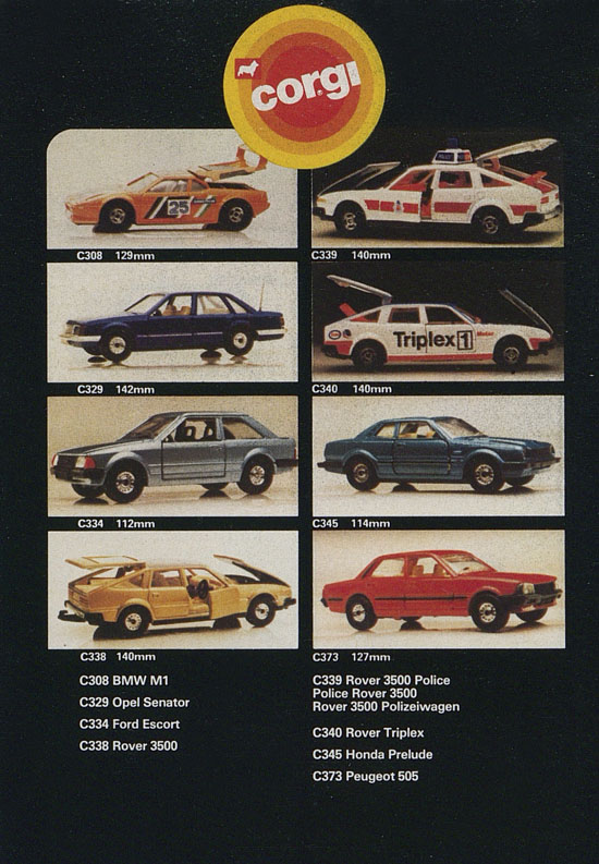 Corgi Toys Katalog 1982