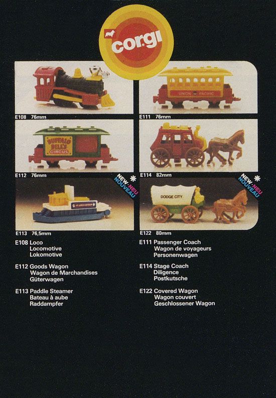 Corgi Toys Katalog 1982