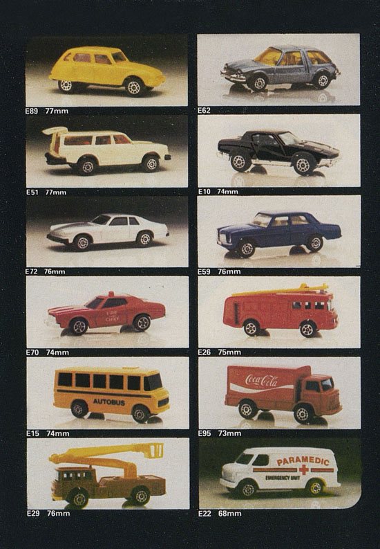 Corgi Toys Katalog 1982