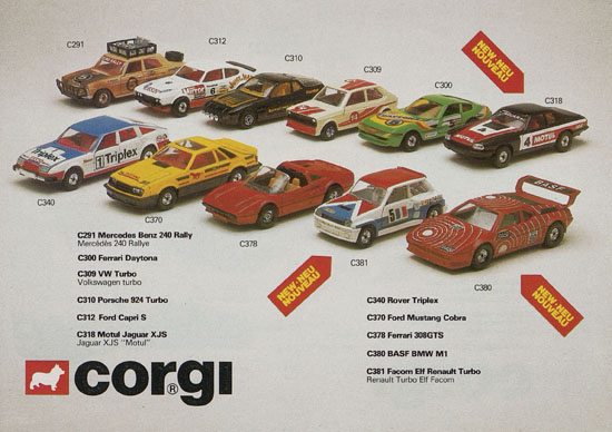 Corgi Toys Katalog 1983