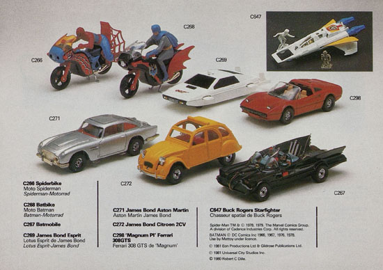 Corgi Toys Katalog 1983