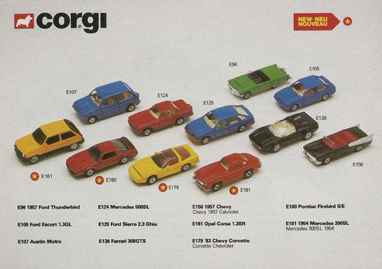 Corgi Toys Katalog 1983