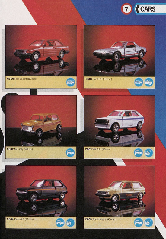 Seite 7 Corgi Toys Katalog 1985