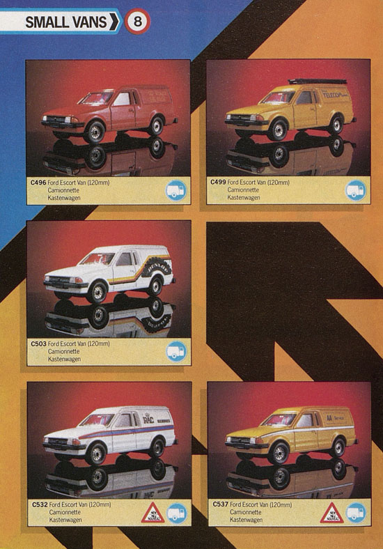 Seite 8 Corgi Toys Katalog 1985
