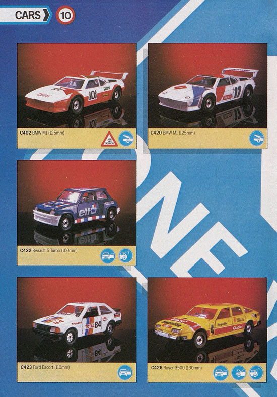 Seite 10 Corgi Toys Katalog 1985