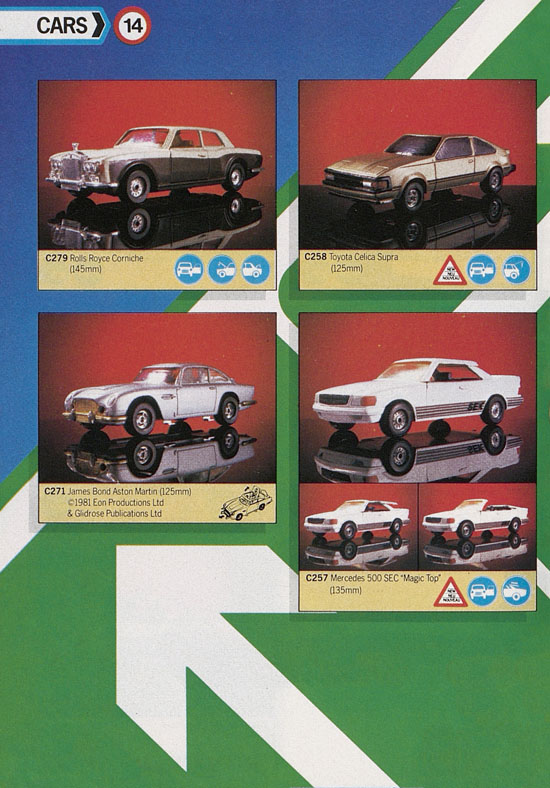 Seite 14 Corgi Toys Katalog 1985