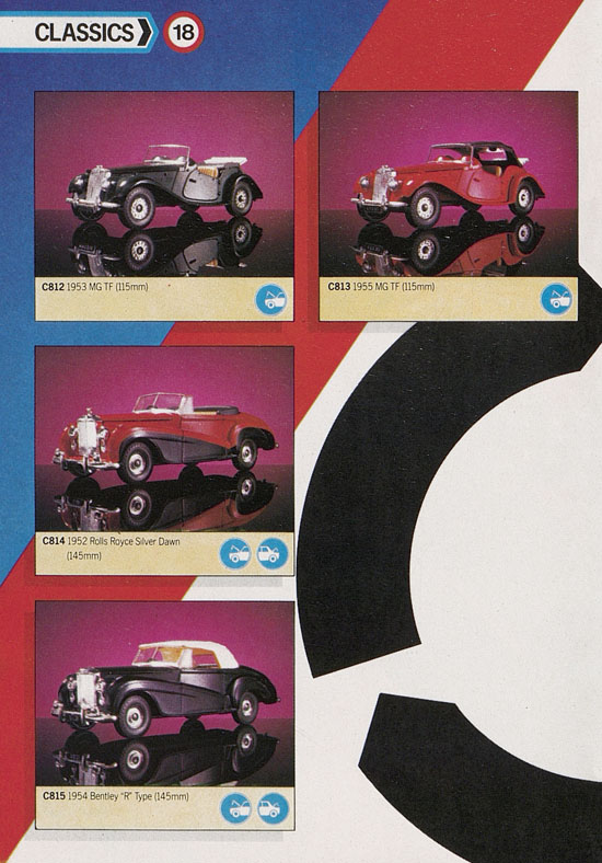Seite 18 Corgi Toys Katalog 1985